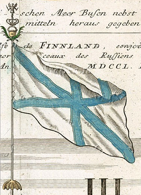 флаг кроншлота гравюра ок 1730-х