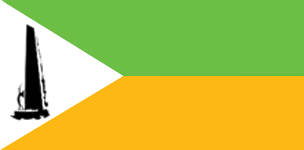 флаг шахтерского района