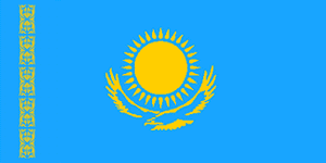 флаг Казахстана. наша реконструкция