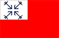 флаг командира над портом