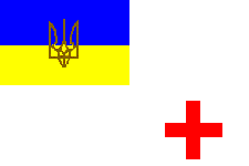 флаг председателя Укр.красного креста