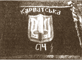 флаг карпатской сечи